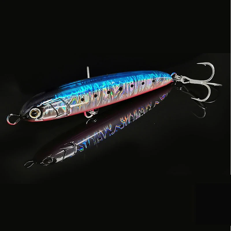 KMRESA 105mm 40g Sinking Pencil Lure Saltwater Shore Casting Fishing Lure Kingfish Tuna Amberjack