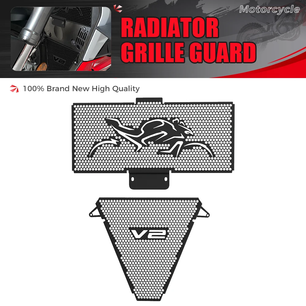 

For Ducati Streetfighter V2 2022 2023 2024 2025 Motorcycle Radiator Grille Guard Cover Oil Cooler Guard Protection Accessories