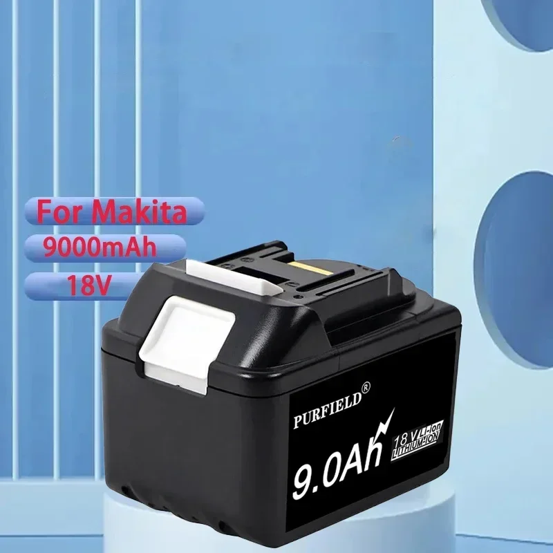 for Makita 18V Battery 9000mAh Rechargeable Power Tools Battery FOR makita with LED Li-ion Replacement LXT BL1860B BL1860 BL1850