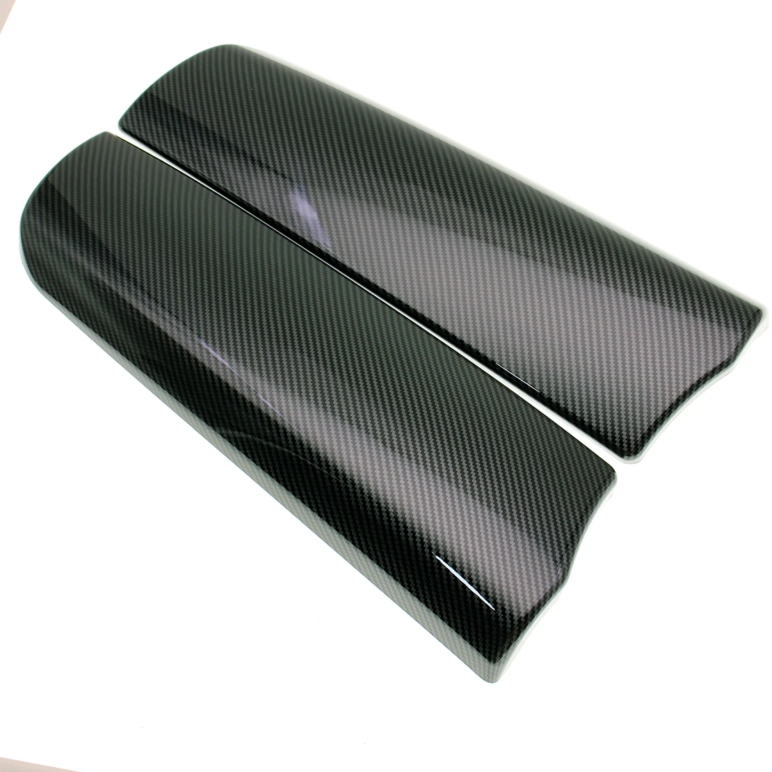 

Carbon Fiber Texture Front Center Console Armrest Cover For BMW F01 F02 09-15