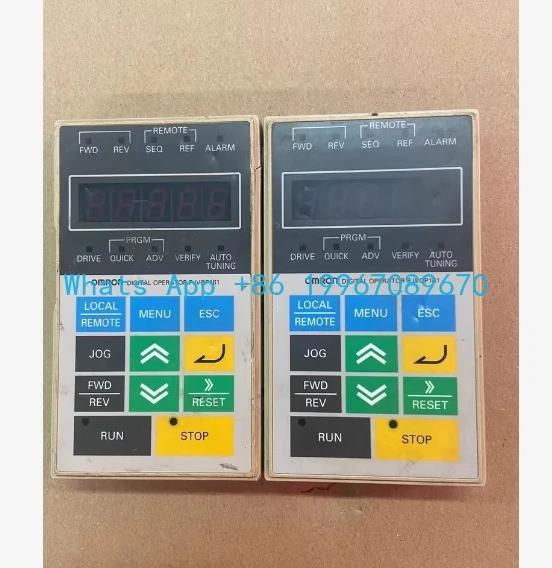

Second-hand 3G3IV-PJVOP161 inverter operation panel, function package