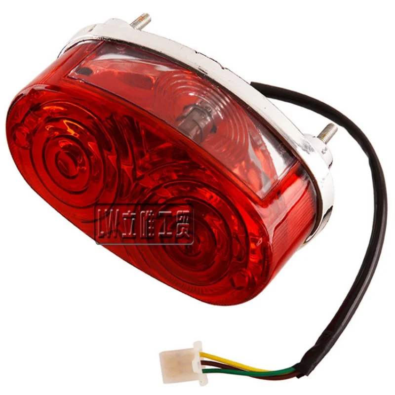 

Rear Lamp Night Running Light Stop Lamp For ATV UTV Go kart GY6 125 150 Scooter Taotao Loncin