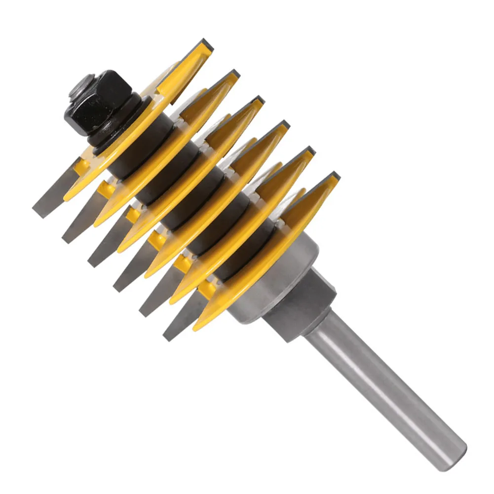 8-handle Splicing Woodworking Milling Cutter Carbide Splicing With Adjustable Depth Control Milling Cutter
