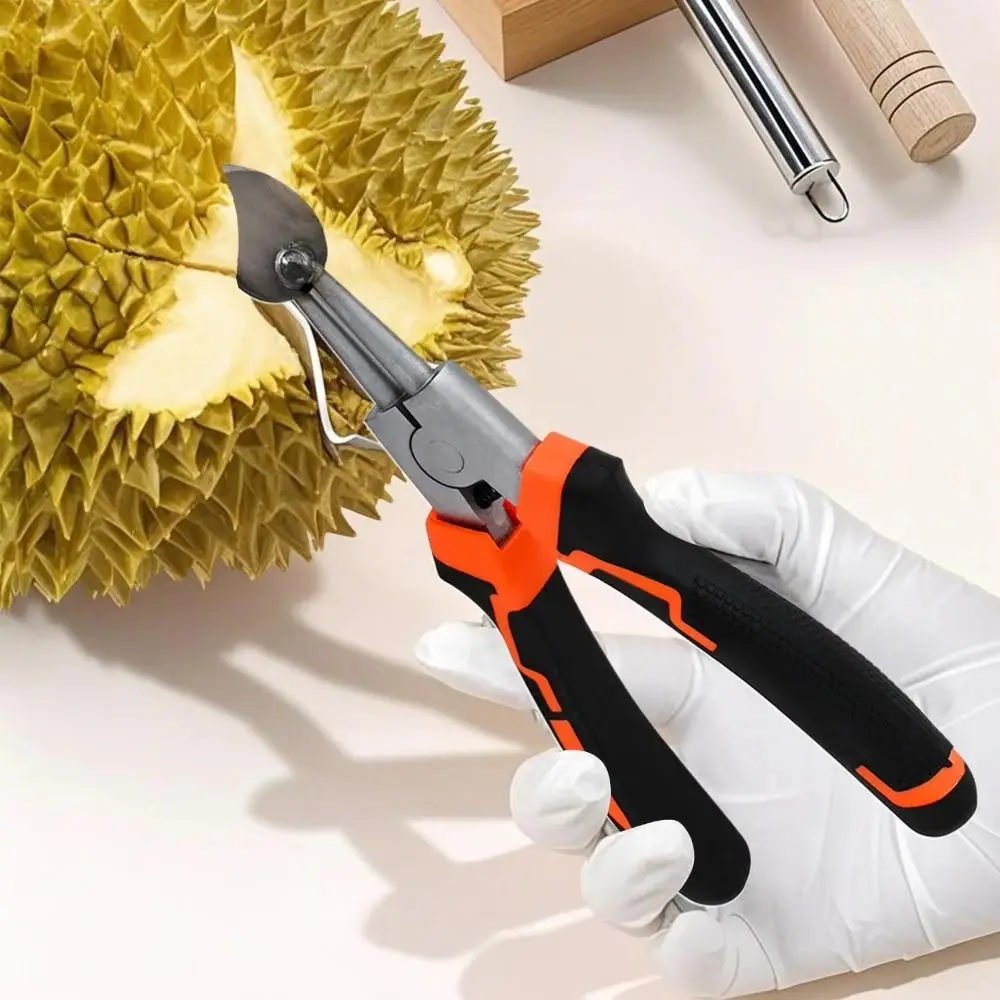 Durable Durian Opener Easily Opening Multiuse Fruit Opening Tool Ergonomic Hand Tool Durian Peel Breaking Tool Cooking