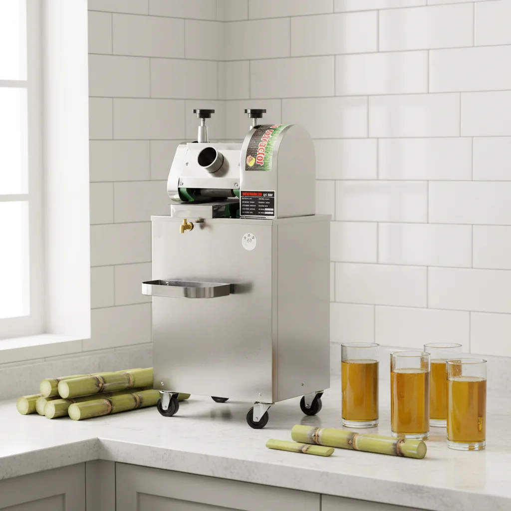 For Commercial Automatic Sugarcane Juicer Machine Vertical Design for Restaurants Shop Used Commercial Sugar Juicer m