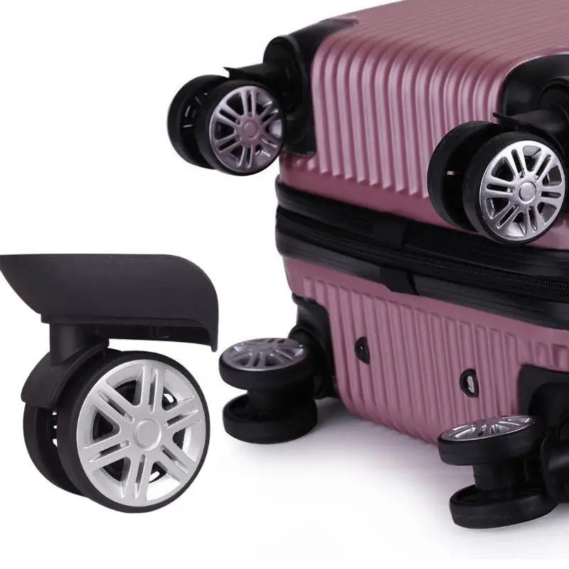 

2pcs Suitable For Luggage Accessories Wheel Repair Suitcase Wheel Trolley Box Universal Wheel Replacement Parts Silent Wheels
