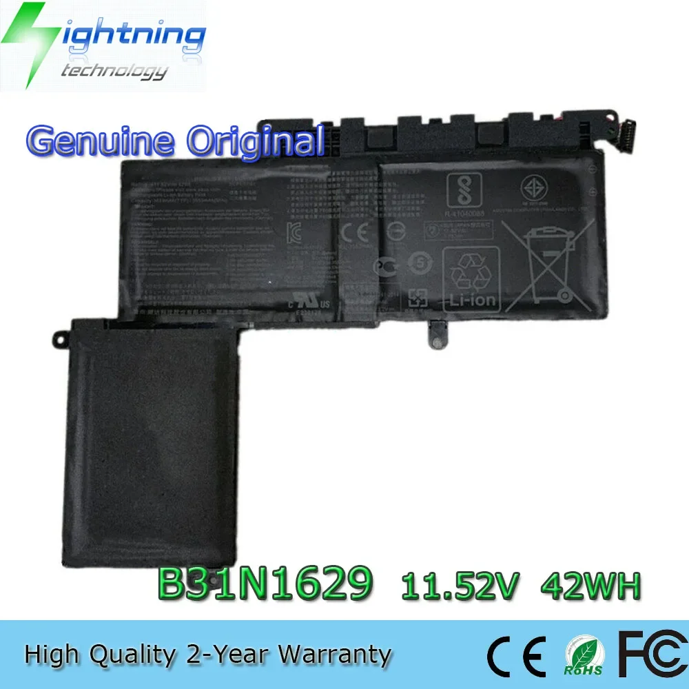 New Original B31N1629 11.52V 42Wh 3653mAh Laptop Battery for ASUS FD080T E203 E203MAH E203NAH 3ICP5/57/81