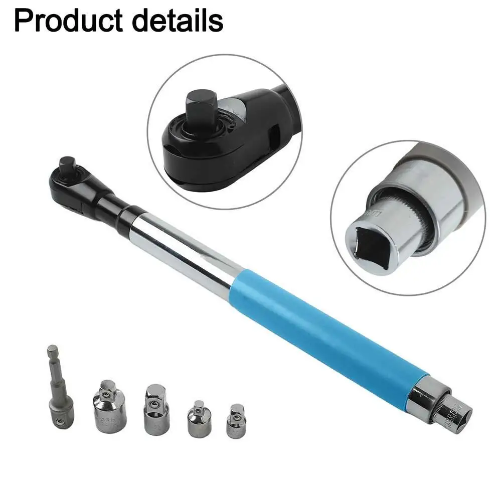 

Quick Change Tool Torque Tool Confined Areas Dual-Material Grip Lightweight Design Narrow Neck Non-Slip Handle For DIY
