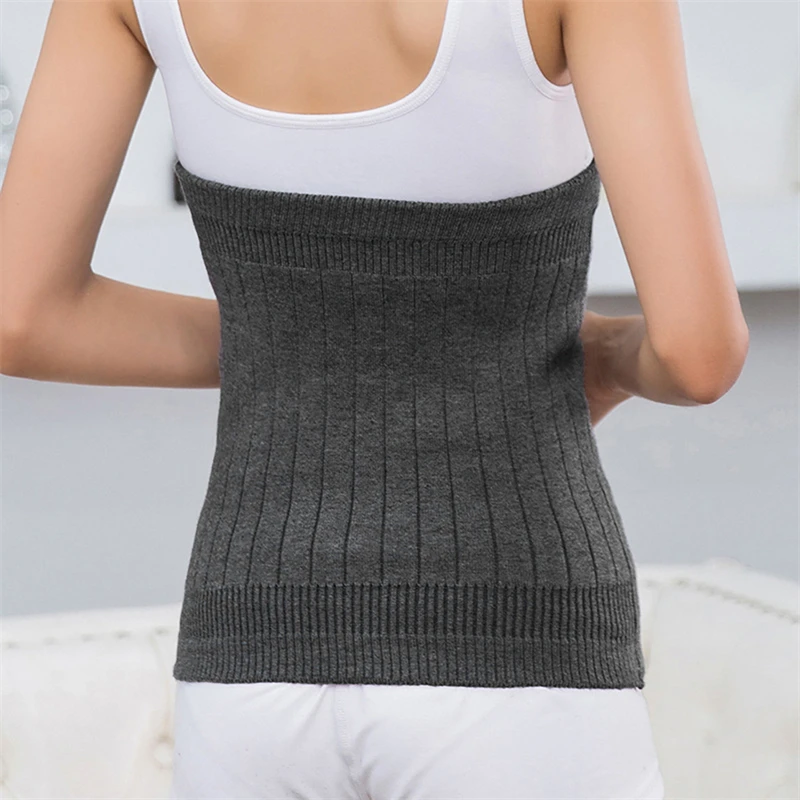 Unisex Thermal Waist Support Elastic Cashmere Abdomen Back Winter Warm Lightweight And Thick Comfortable Waist Belt