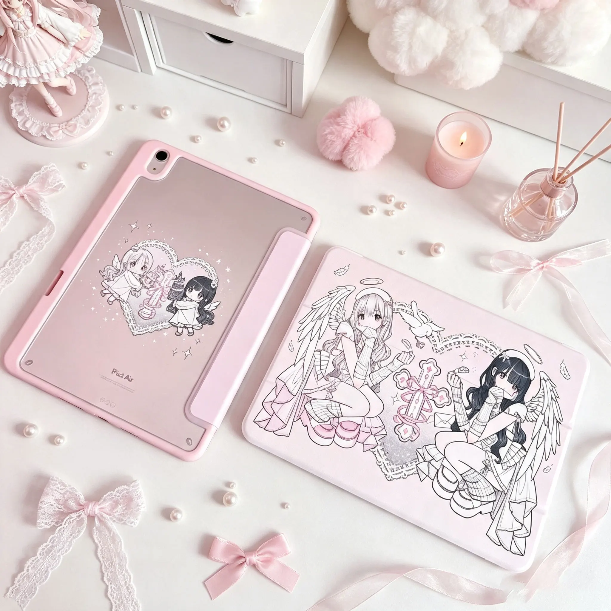 Cool Tablet Accessories - Etui na tablet Anime Angel Girl
