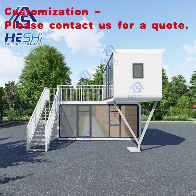 

custom.Large Prefab Modern Cabin House Proof Prefabricated Portable 20Ft 40Ft Office Pod Insulated Contain