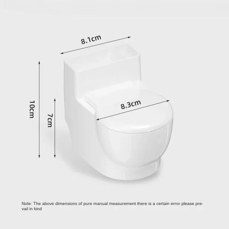 Fashion Style Ashtray Creative Gift Toilet Wall Mounted with Lid Ashtray High Aesthetic Value Anti Fly Ash Large Cute Ideal Gift