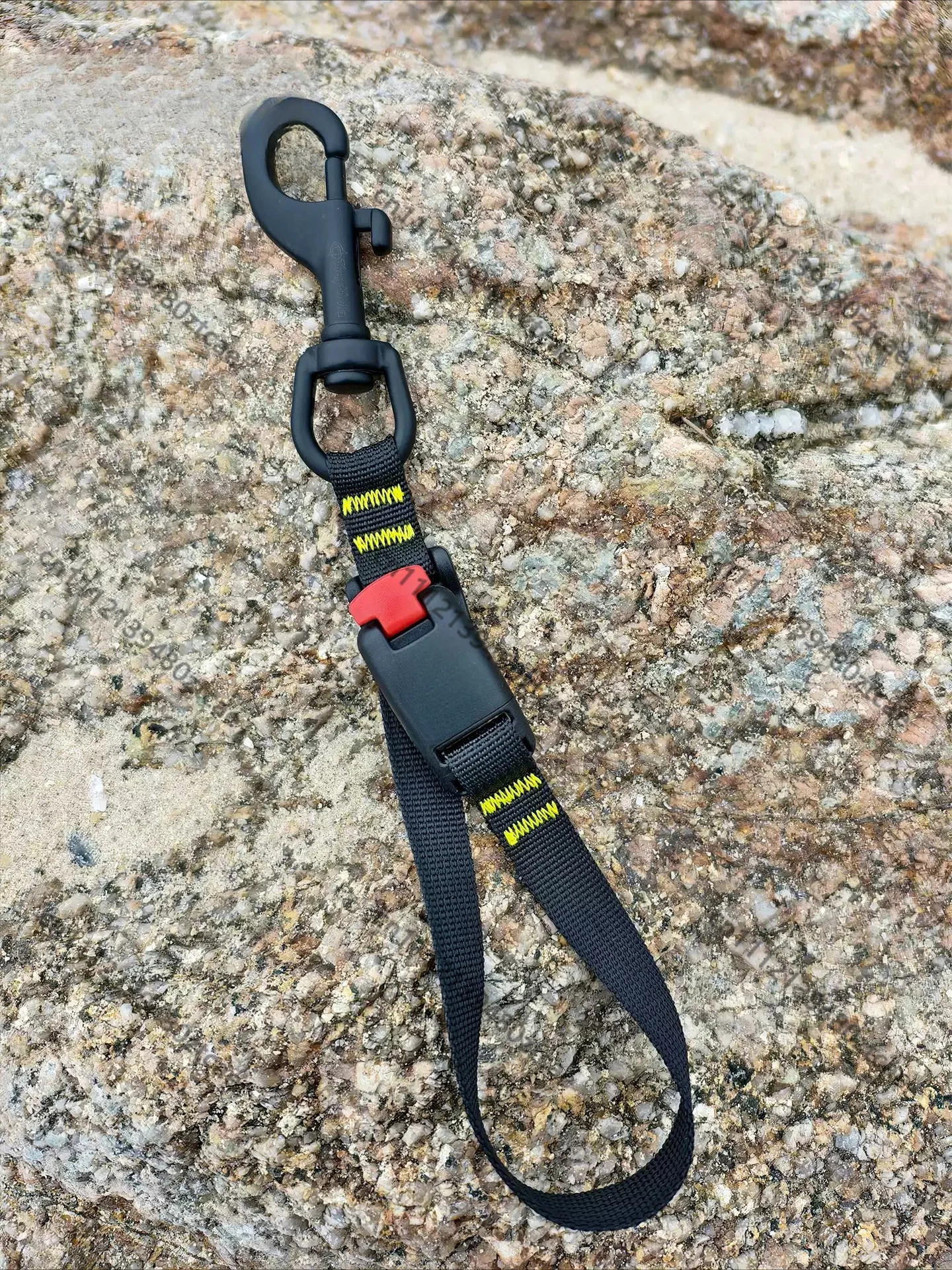 Magnetic Quick Release Single‑Head Hook Lanyard Diving Accessory Hanging Strap Buckle For Fixing Diving Mask And Fins