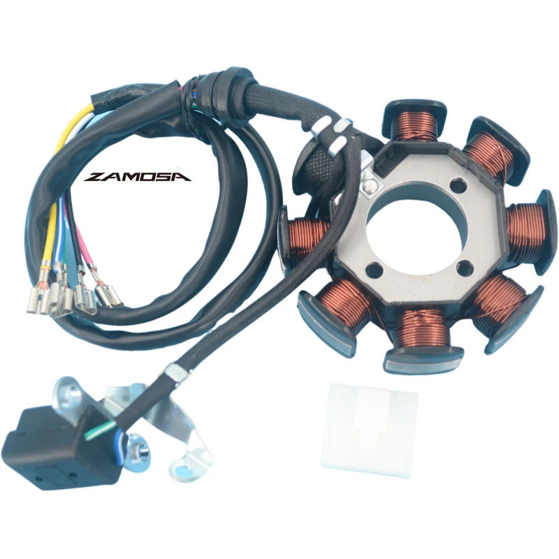 Estator Stator Coil FT125 FT150 CG125 CG150 FT 125 150 Magneto Stator Coil 8 COILS AC Stator Pecas De Moto Estator De Moto