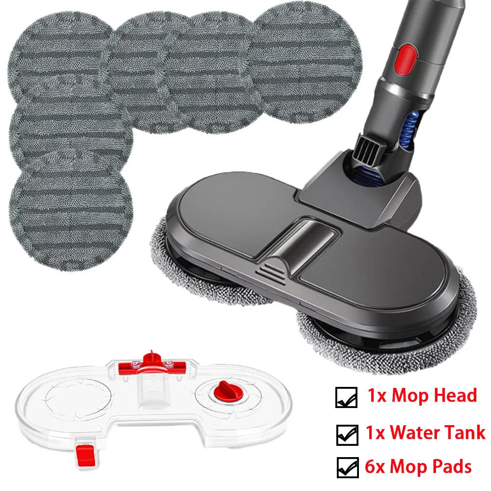 Applicable to Dyson v7v8v10v11 vacuum cleaner accessories mop head suction mop integrated dry and wet cleaning electric mop