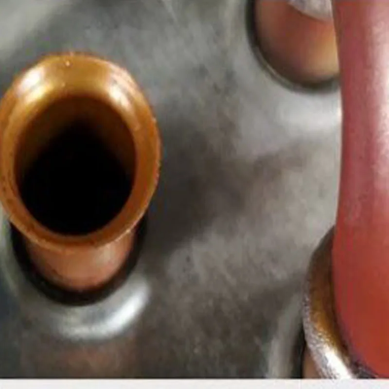 

Hydrophilic Fin Condenser Air Cooled Copper Tube Heat Exchanger for Refrigeration Systems