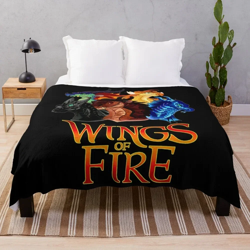 

Wings Of Fire All Together Throw Blanket Summer Luxury Personalized Gift Stuffeds Plaid on the sofa Blankets