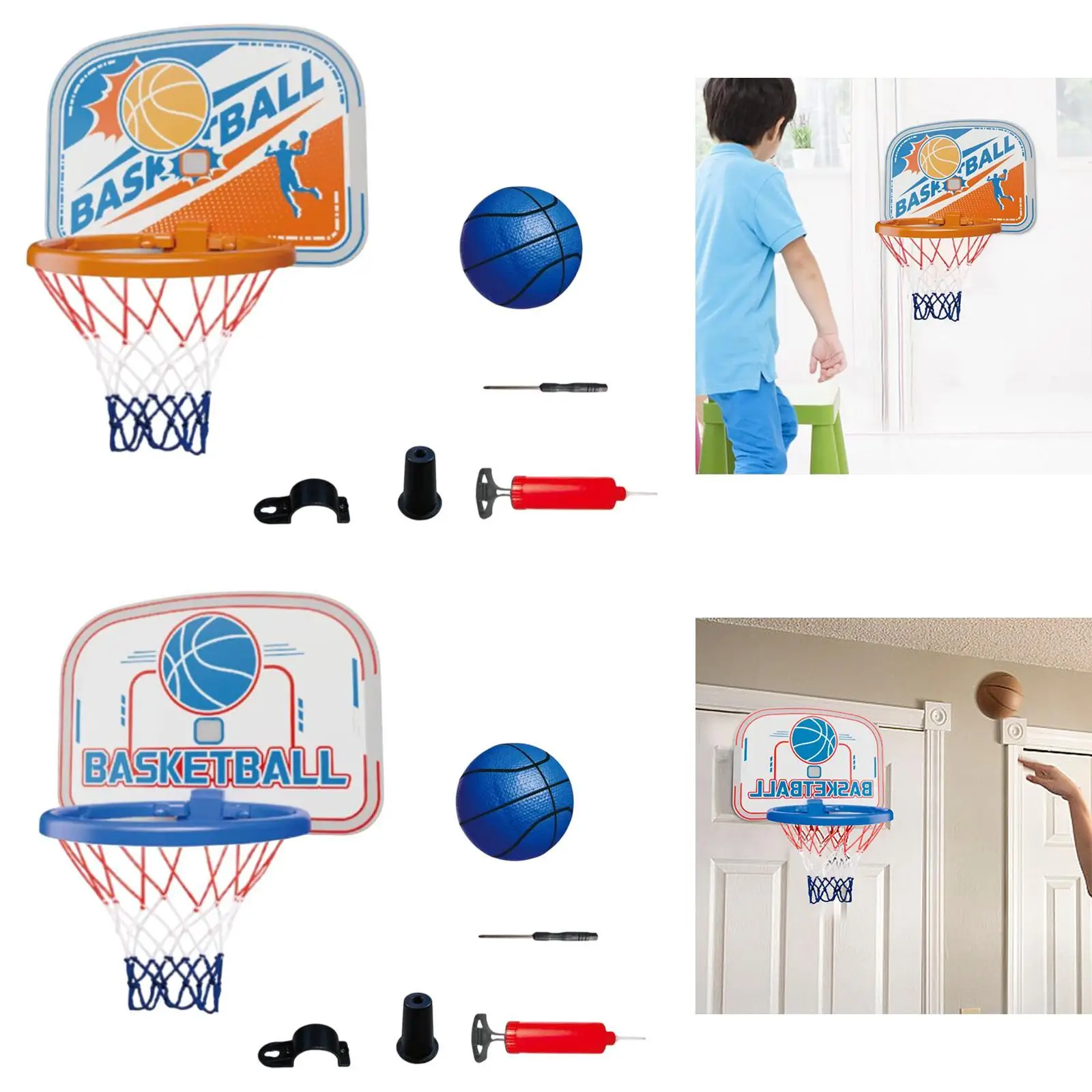 Zestaw do koszykówki dla chłopców i dziewcząt, lekki, upominek na przyjęcia, gra sportowa