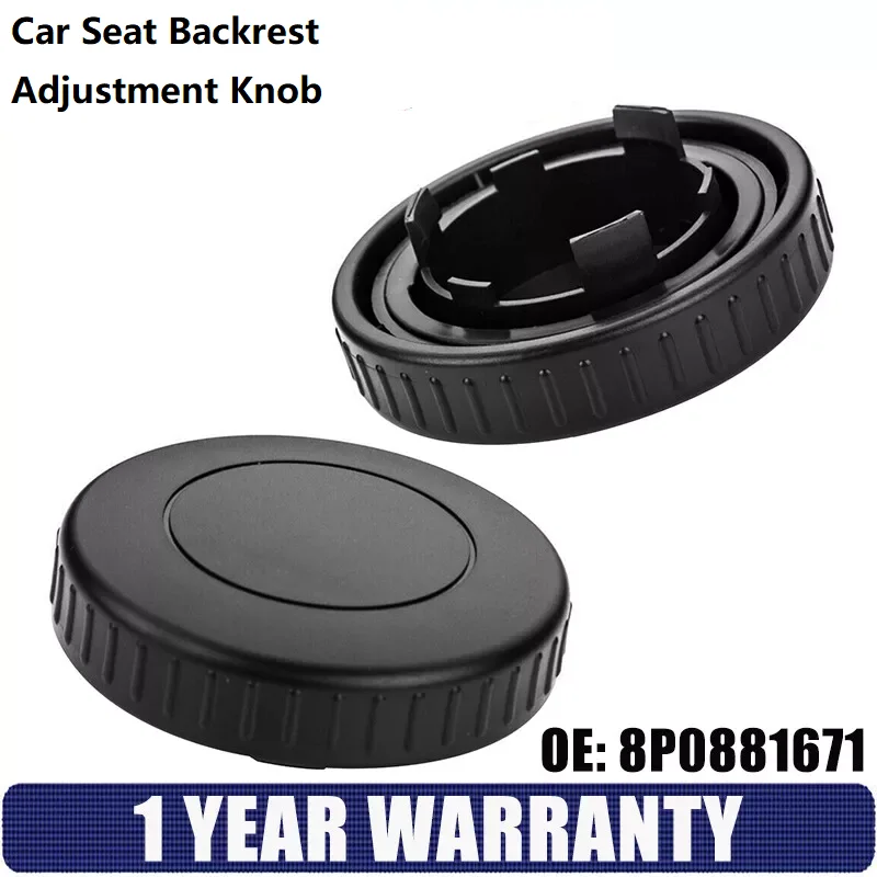 

Car Front Seat Backrest Adjustment Switch Knob #8P4881671 For Audi A3 2004-2013 4-Door Seat Adjuster Auto Replacement Part