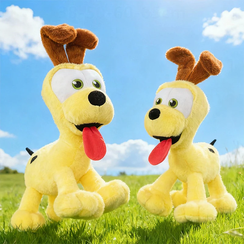 

50 см Kawaii Odie Puppy периферийные устройства, короткая плюшевая игрушка, мягкая кукла, подушка для объятий, Коллекционная модель, детские игрушки, подарок, украшение комнаты
