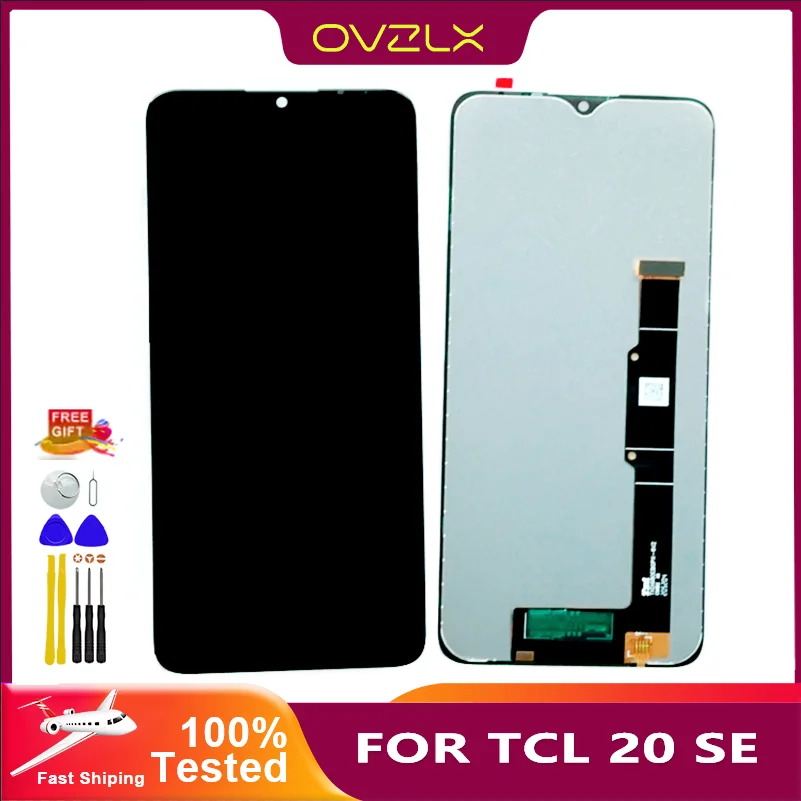 

NEW OEM LCD 6.82" Display For TCL 20SE 20 SE T671H T671F T671E Touch Screen Digitizer Assembly Replacement With tools Panel