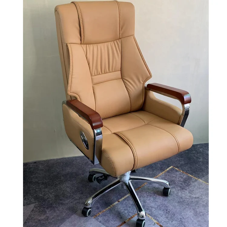 تصميم جديد فاخر عالي الجودة 7 نقاط تدليك اهتزازي مع كراسي رئيس تنفيذي لمسند القدمين