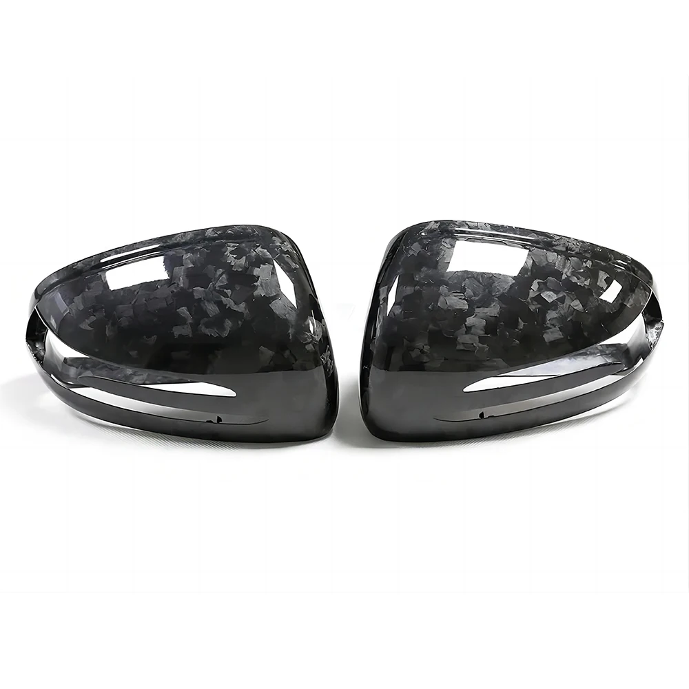 

Replacement Rearview Side Mirror Covers Cap For Mercedes Benz R172 C197 SLK SLS SLC Class Dry Forged Carbon Fiber Shell