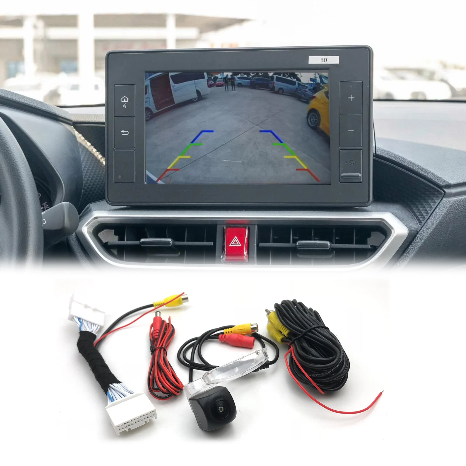 

Камера заднего вида для Toyota Raize 2022 2023 2024, добавьте резервную парковочную камеру