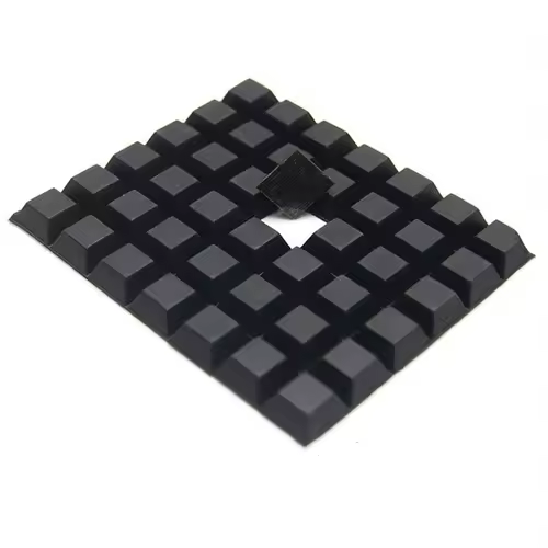 Silicone Furniture Pads Square Self-Adhesive Stick Bumper Pad Shock Absorber Feet Mat for Glass Speaker Laptop Furniture Parts - Image 5