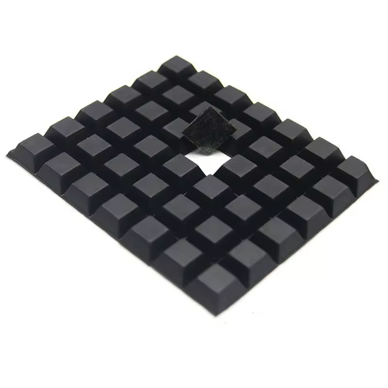 Silicone Furniture Pads Square Self-Adhesive Stick Bumper Pad Shock Absorber Feet Mat for Glass Speaker Laptop Furniture Parts - Image 5