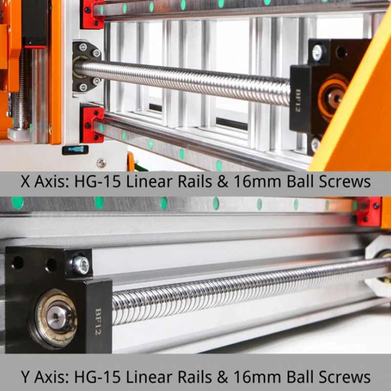 FoxAlien Vasto CNC Engraver Complete Set, 400w Spindle Compatible with Makita & Dewalt Trimmer Router Metal Milling Machine