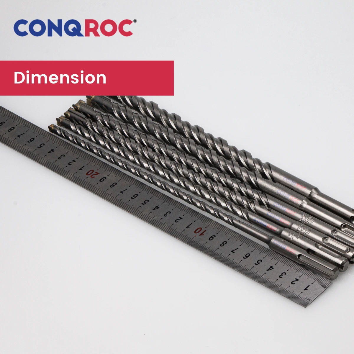 Imagem -05 - Sds Além Disso Shank Carbide-cross-tip Brocas de Alvenaria Martelo Elétrico Peças Mesmo Tamanho Option Diâmetro de a 16 mm Length260 mm