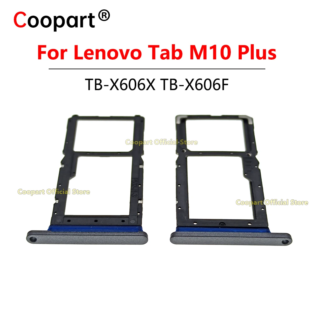 

Новый лоток для карты памяти Lenovo Tab M10 Plus TB-X606F, лоток для SIM-карты + лоток для карт Micro SD