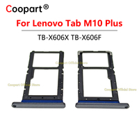 Coopart New For Lenovo Tab M10 Plus TB-X606F TB-X606X SIM Card Tray + Micro SD Card Tray Socket Holder