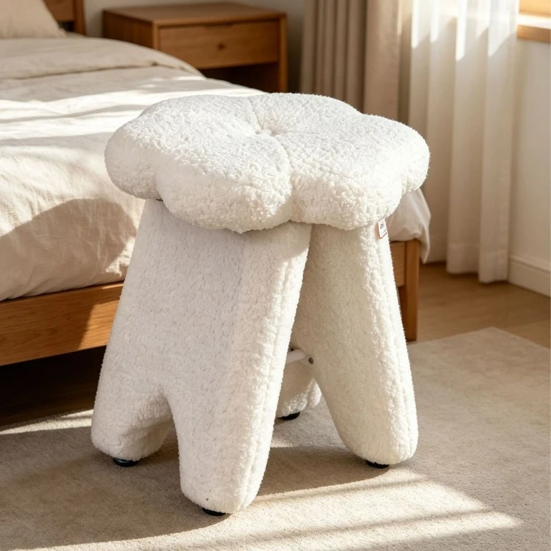 Makeup stool, shoe changing stool, bedroom dresser, makeup stool, small household