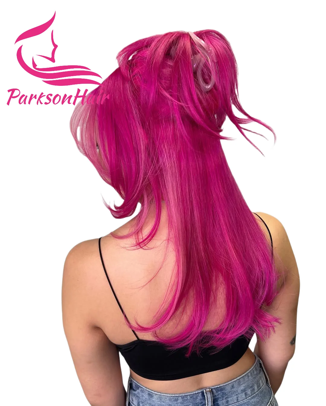 الأرجواني الوردي خصلات الشعر المستعار الإنسان مستقيم 13x4 13x6 الدانتيل الجبهة الباروكات قبل قطعها 100% شعر الإنسان الملونة الدانتيل الباروكة الأمامية للنساء