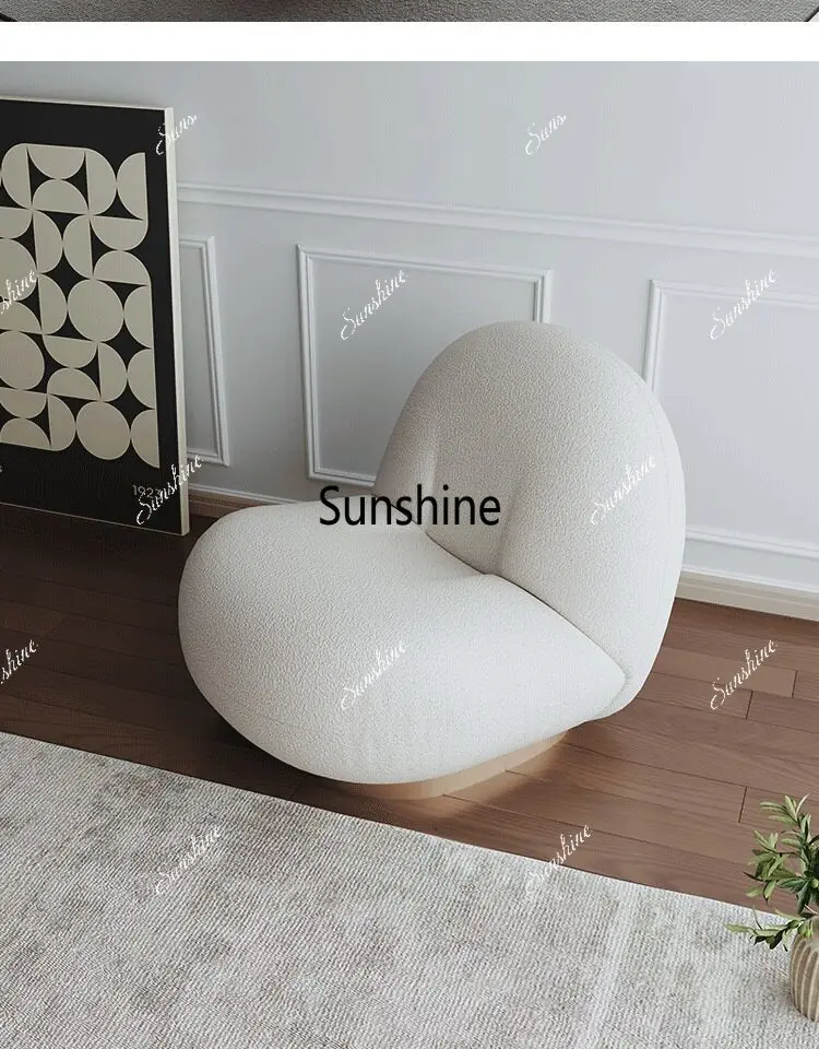 

Living room single cloud chair bedroom bay window balcony household