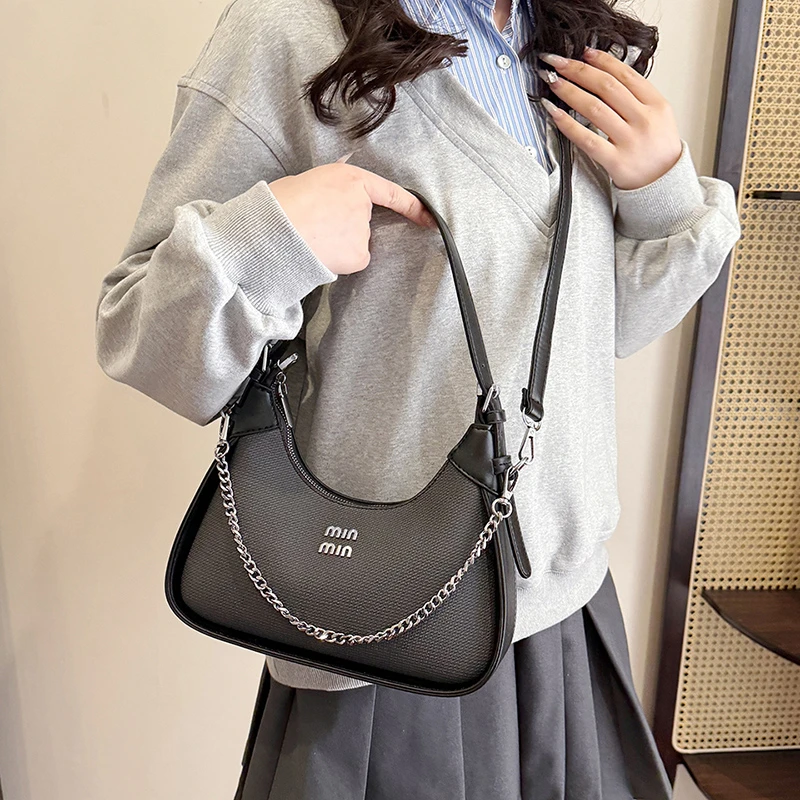 

Refined Vintage Messenger Bag - High-End Leather Crossbody Purse With Minimalist Design & Large Capacity