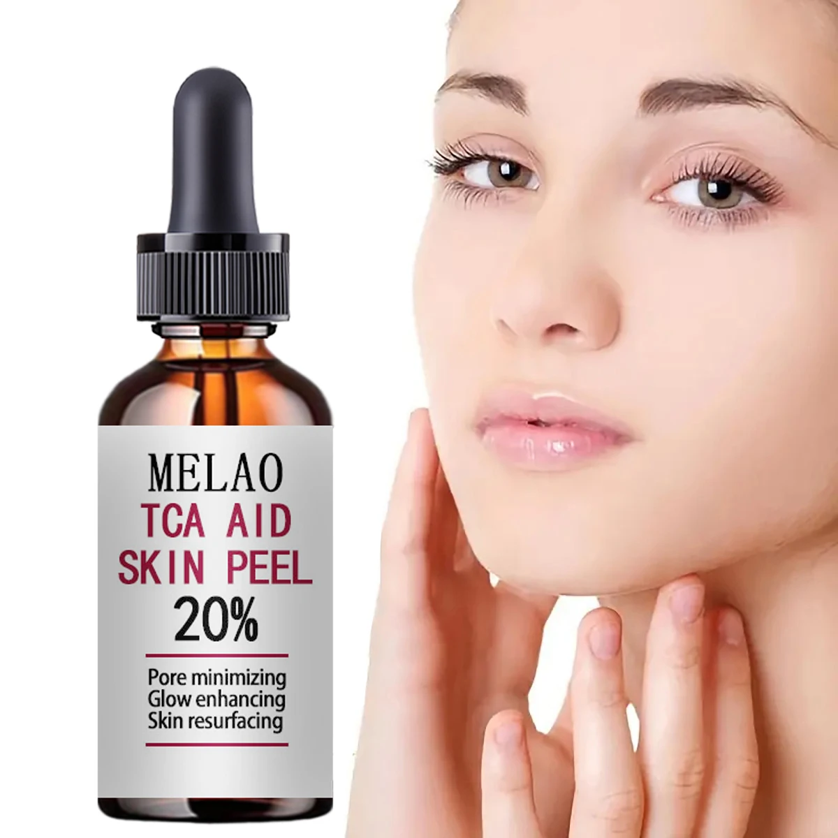 Tca Aid Skin Peel Trichloroacetic Acid 20% Skin Peel Pore Minimizing Wrinkles Spots Skin Care Face Serum