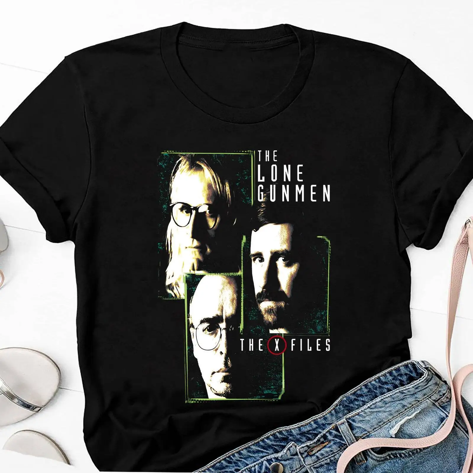 The Lone Gunmen X Files Unsiex T Shirt Mulder And Scully