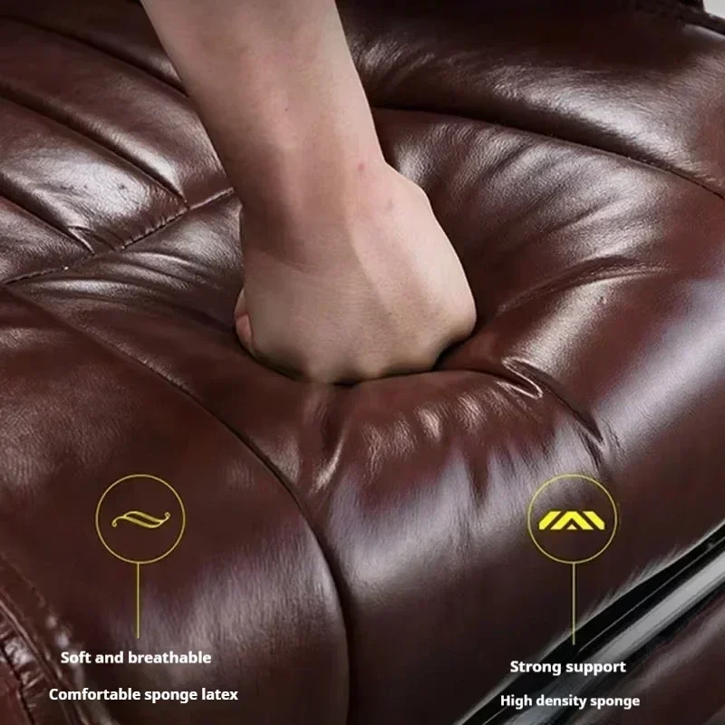 Comfy Executive Office Chairs Desk Leather Designer Rolling Lounge Executive Computer Chair Desk Cadeira Gamer Luxury Furniture