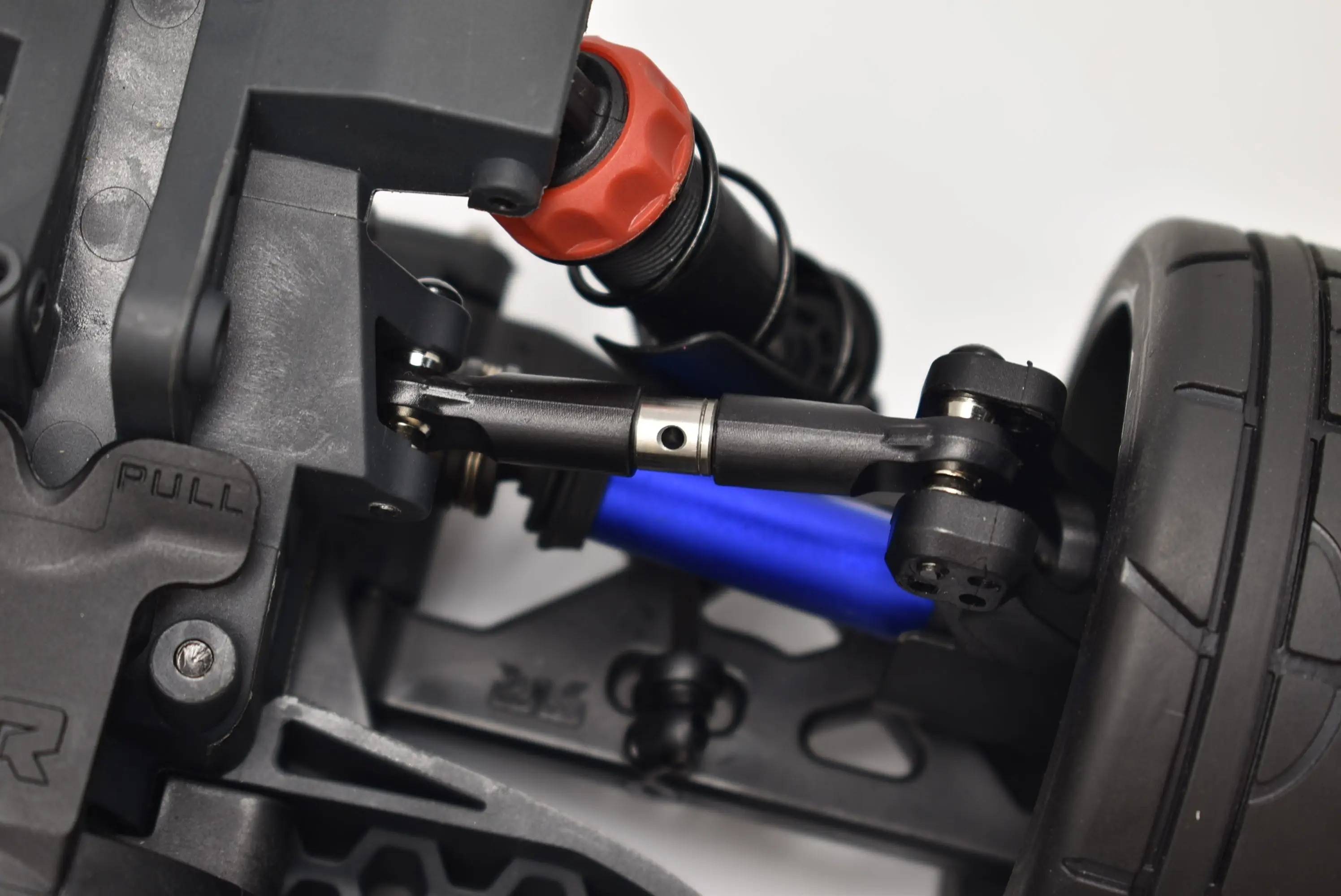 GPM Batang Pengikat Baja Tahan Karat Dapat Disesuaikan untuk ARRMA 1/8 Vendetta 4X4 3S BLX-ARA4319V3