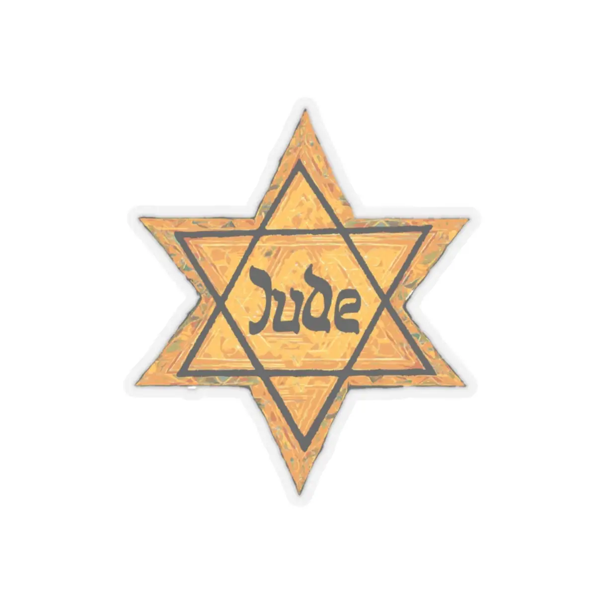 Holocaust Memorial Day Star Of David PVC Sticker For Vehicle Window Toolbox And Laptop Vehicle Styling Accessories Decal