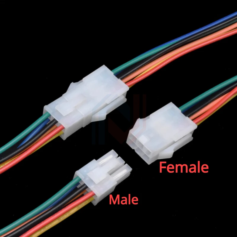 4.2mm 5557/5559 Męskie i żeńskie męskie/żeńskie z końcówką przyciskową Złącze wtykowe 20awg Komputer samochodowy Wiązka przewodów Led Przewód łączący