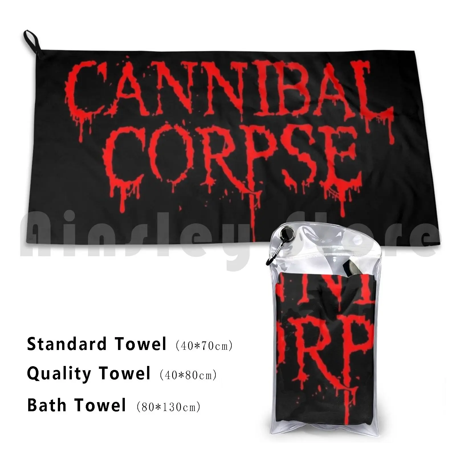 

Towel Cannibal Corpse 07 Music Death Metal Band Popular Legend Hat Cannibal Corpse 07 Music