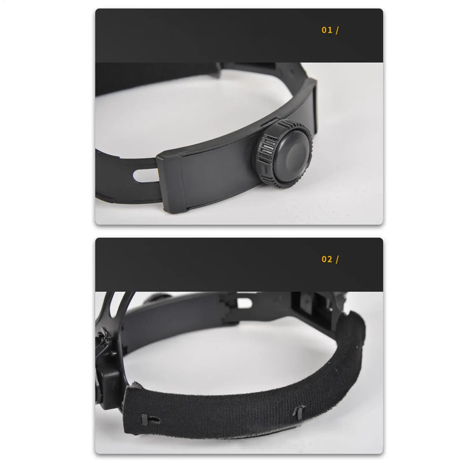 Welding Helmet Adjustable Solar Powered Protective Headgear Welding Hoods For Metal Iron Steel Construction Industrial