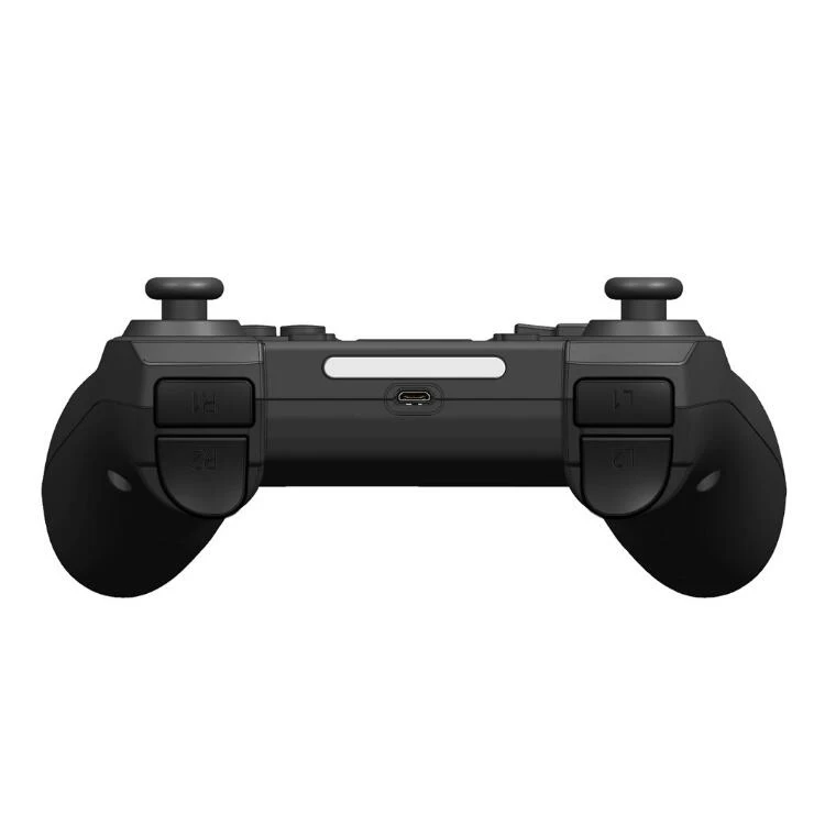 الجملة اللاسلكية الغروب البرتقالي لمحطة اللعب 4 غمبد مزدوج صدمة لعبة فيديو وحدة التحكم ل PS4 المقود أذرع التحكم في ألعاب الفيديو