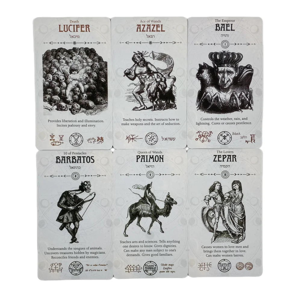 Okkulte Tarot karten Wahrsagerei Deck Englisch Versionen Edition Orakel Brettspiel für Party – Detail 5