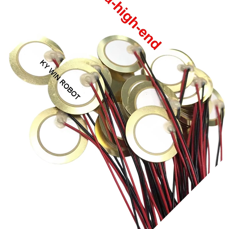 Afbeelding 6: 10 Stuks Ultra-high-end Piëzo-elektrische Piezo Keramische Wafer Plaat Dia 12/15/20/27/35mm voor Zoemer Luidspreker