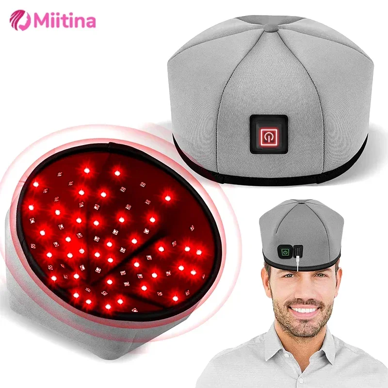 Red Light Hair Growth Cap LED Red Light Therapy Devices Scalp repair Relaxation Promote Hair Follicle Growth care Caps Anti Loss